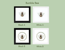 Load image into Gallery viewer, Framed Watercolor Pollinators Art