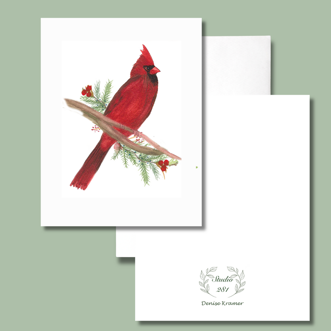 Cardinal Note Card Set