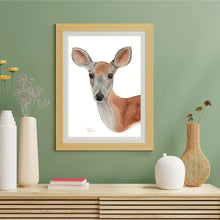 Load image into Gallery viewer, Doe Watercolor Print