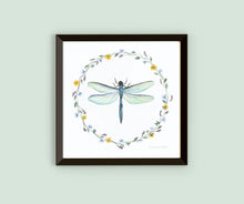Load image into Gallery viewer, Framed Watercolor Pollinators Art