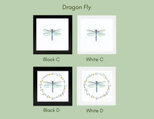 Load image into Gallery viewer, Framed Watercolor Pollinators Art