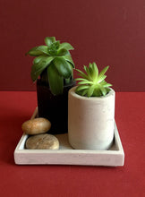 Load image into Gallery viewer, Square Concrete Tray 4 inch