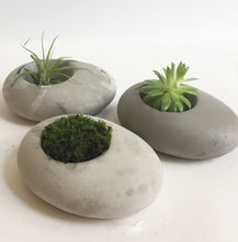 Load image into Gallery viewer, Concrete Stone Tea Light Holder
