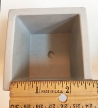 Load image into Gallery viewer, Square Concrete Planter 3 Inch (7.5 cm)