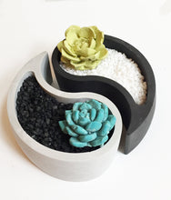 Load image into Gallery viewer, Yin Yang Concrete Planter, Concrete Planter
