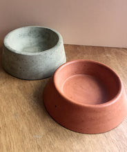 Load image into Gallery viewer, Medium Concrete Dog Bowl, Pet Bowls