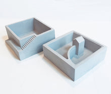 Load image into Gallery viewer, Handmade Concrete Architectural Square Planter
