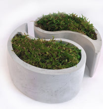 Load image into Gallery viewer, Yin Yang Concrete Planter, Concrete Planter