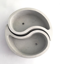 Load image into Gallery viewer, Yin Yang Concrete Planter, Concrete Planter