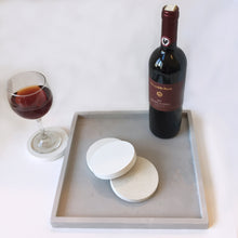 Load image into Gallery viewer, Square Concrete Serving Tray Large
