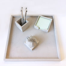 Load image into Gallery viewer, Square Concrete Serving Tray Large