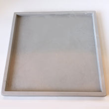 Load image into Gallery viewer, Square Concrete Serving Tray Large