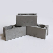 Load image into Gallery viewer, Cinder Block Concrete Business Card Holder
