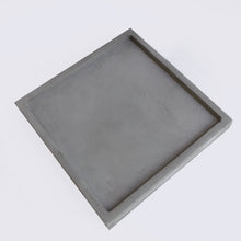 Load image into Gallery viewer, Square Concrete Serving Tray 5.75"