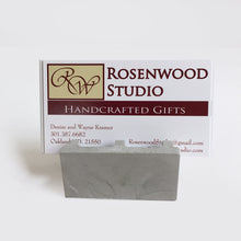 Load image into Gallery viewer, Cinder Block Concrete Business Card Holder