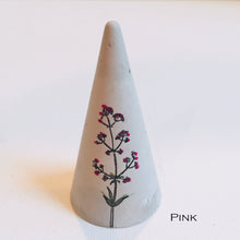 Load image into Gallery viewer, Floral Design Concrete Vanity Set