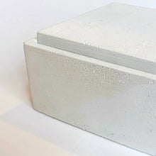 Load image into Gallery viewer, Concrete Box with Concrete or Cherry Wood Lid