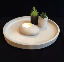 Load image into Gallery viewer, Concrete Serving Tray Large 11.5 Inch