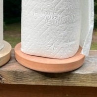 Load image into Gallery viewer, Paper Towel Holder with Concrete Base