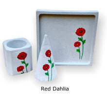 Load image into Gallery viewer, Floral Design Concrete Vanity Set