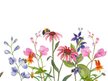 Load image into Gallery viewer, Note Cards, Native Flowers Field, 4.25" x 5.5" with envelopes.