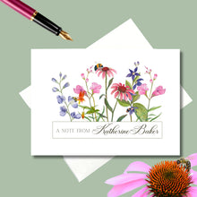 Load image into Gallery viewer, Greeting Card, 7x5 Personalized native flowers with envelopes, FREE SHIPPING
