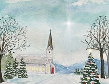 Load image into Gallery viewer, Christmas Cards, Personalized Cards, 4.25" x 5.5" with envelopes.