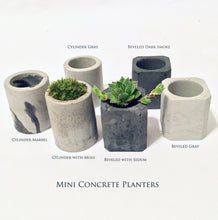 Load image into Gallery viewer, Concrete Planter Set of 3
