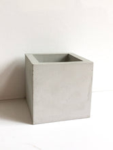 Load image into Gallery viewer, Square Concrete Planter
