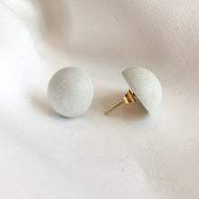 Load image into Gallery viewer, Concrete Stud Earrings, 14mm Stud
