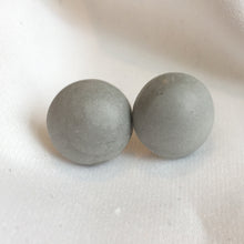 Load image into Gallery viewer, Concrete Stud Earrings, 14mm Stud
