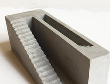 Load image into Gallery viewer, Concrete Stair Business Card Holder
