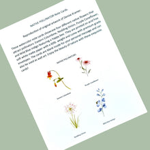 Load image into Gallery viewer, Columbine Native Flower Watercolor Note Cards
